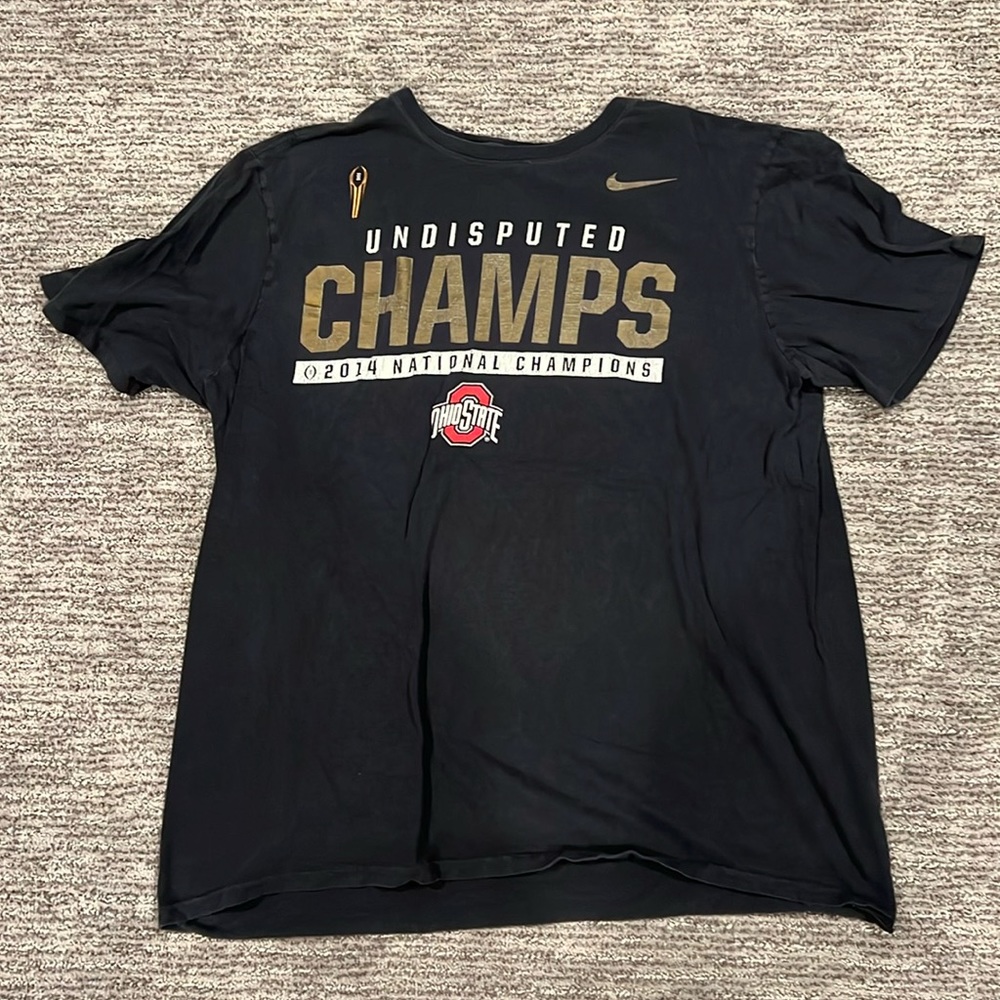 Authentic College Football National Championship Undisputed OSU Tee